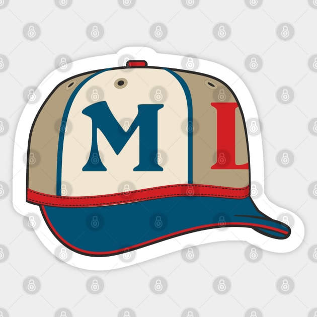 Baseball cap Sticker by ilhnklv